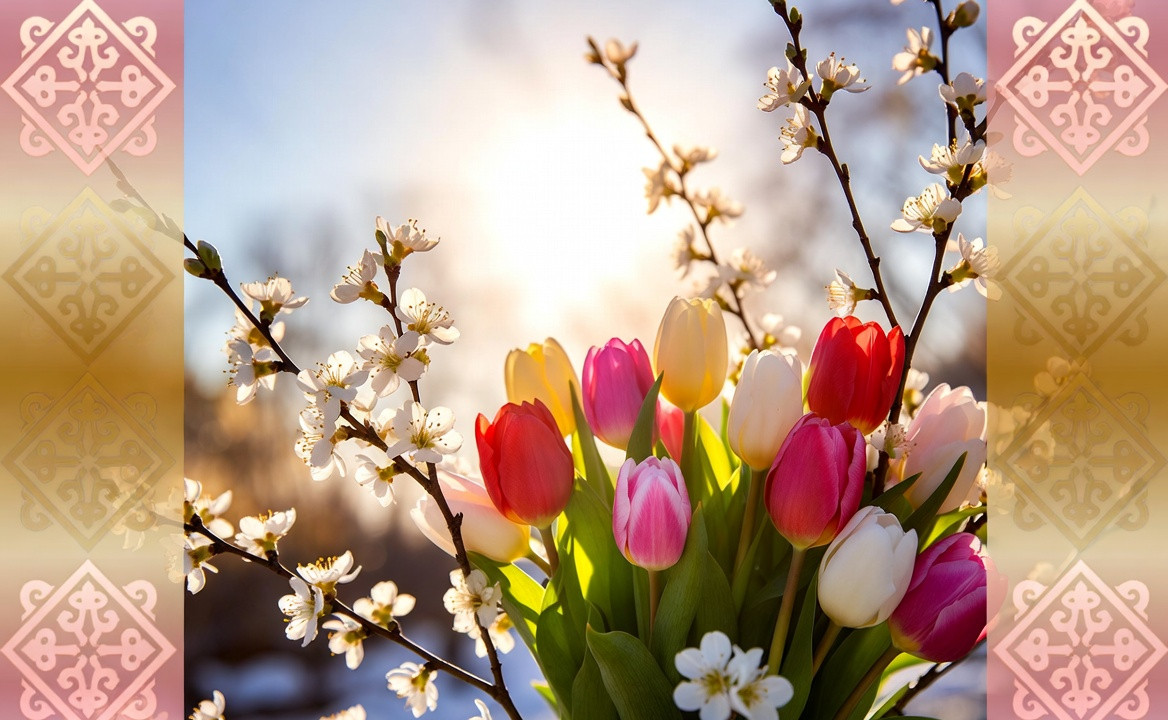 Халықаралық әйелдер күні: чествование женщин института