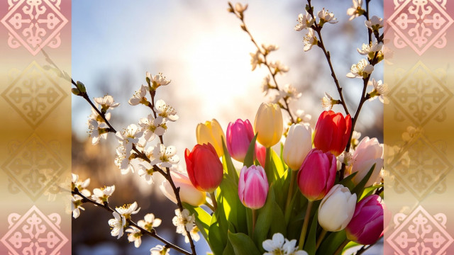 Халықаралық әйелдер күні: чествование женщин института