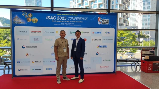 ҚазМШжЖӨҒЗИ ғалымдары Оңтүстік Кореяда өткен ISAG 2025 конференциясына қатысты