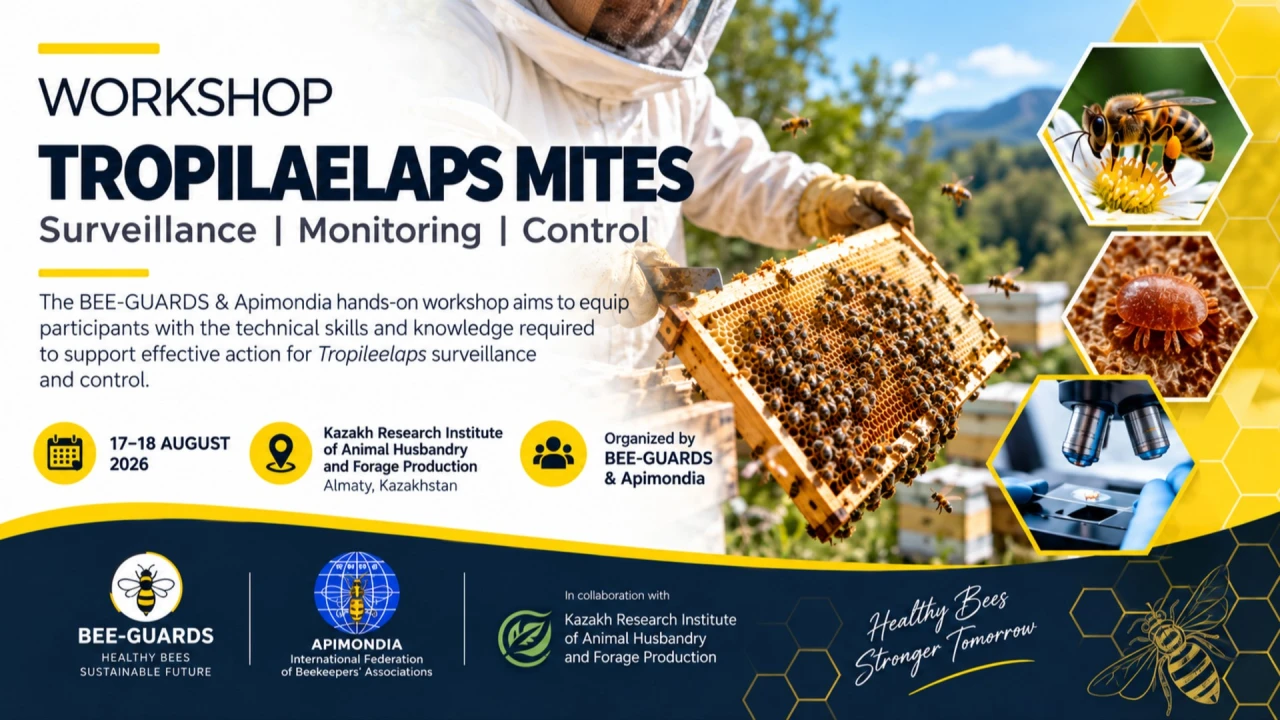 International Seminar on Beekeeping: “Monitoring and Control of the Tropilaelaps Mite” International Seminar on Beekeeping: “Monitoring and Control of the Tropilaelaps Mite”